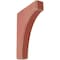 Ekena Millwork 1 3/4"W x 8"D x 10"H Clarksville Wood Vintage Decor Bracket, Salvage Red BKTWD02X08X10CVRD - alternate 1